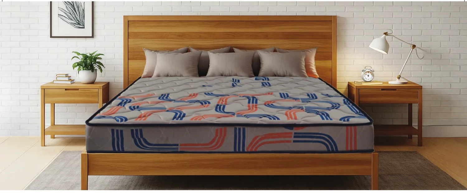 Relaxwell Eco Bond mattress in a bedroom