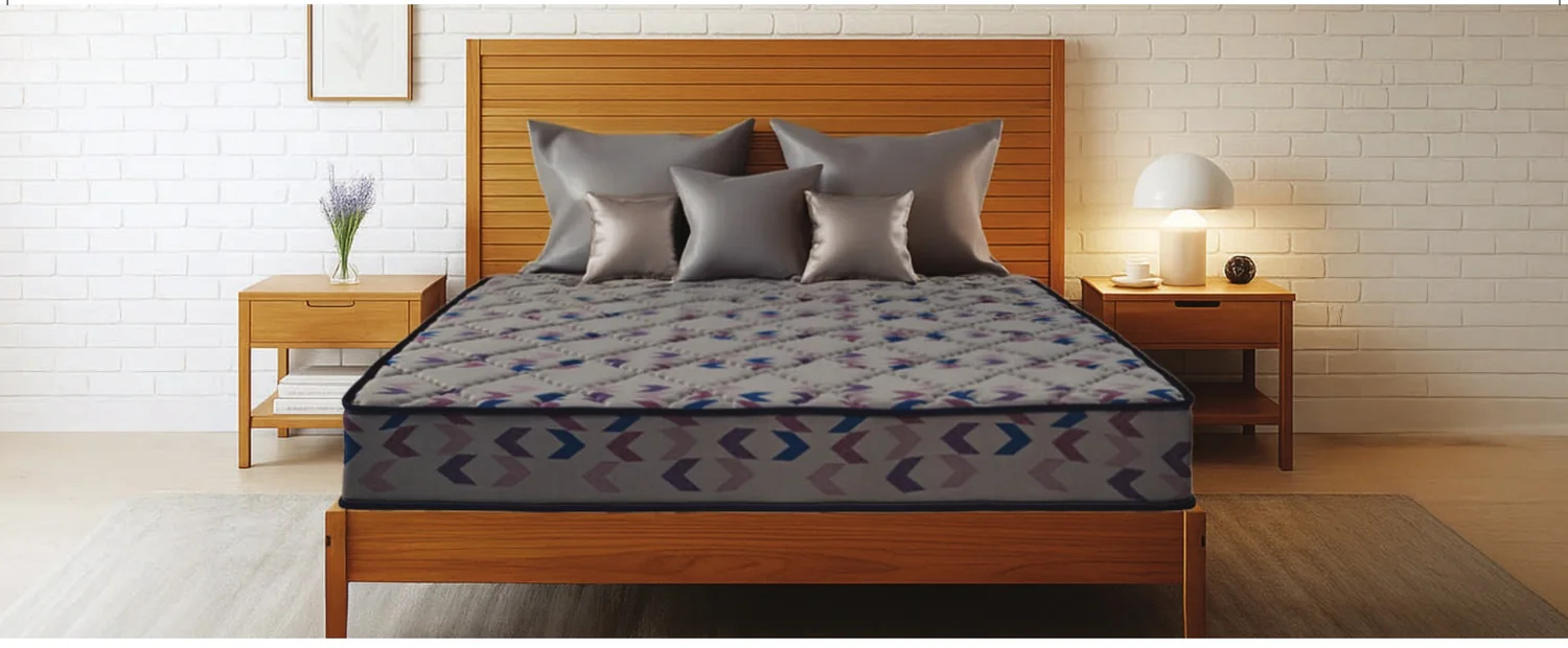 Relaxwell Rose mattress in a bedroom