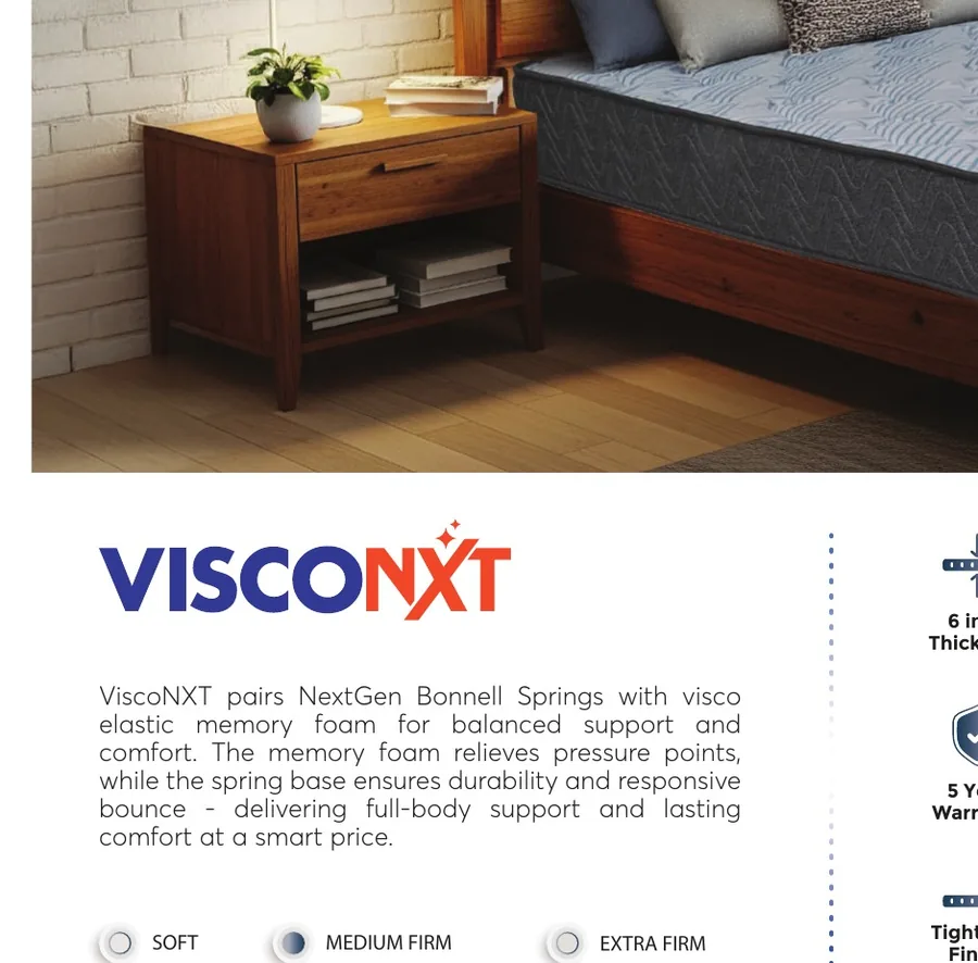 Catalogue cross-section illustration for Relaxwell ViscoNXT