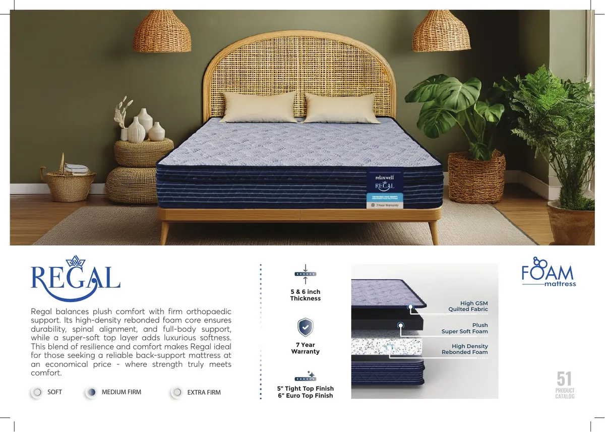 Relaxwell Regal catalogue image