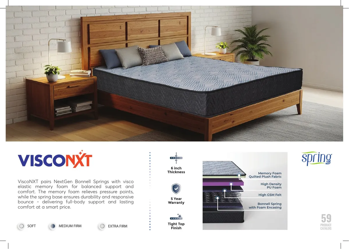 Relaxwell ViscoNXT catalogue view