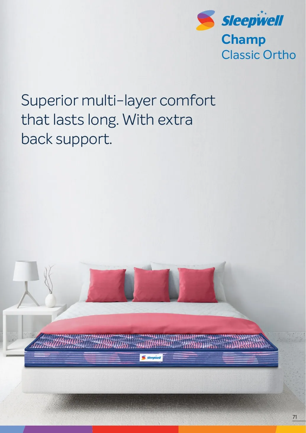 Sleepwell Champ Classic Ortho catalogue image