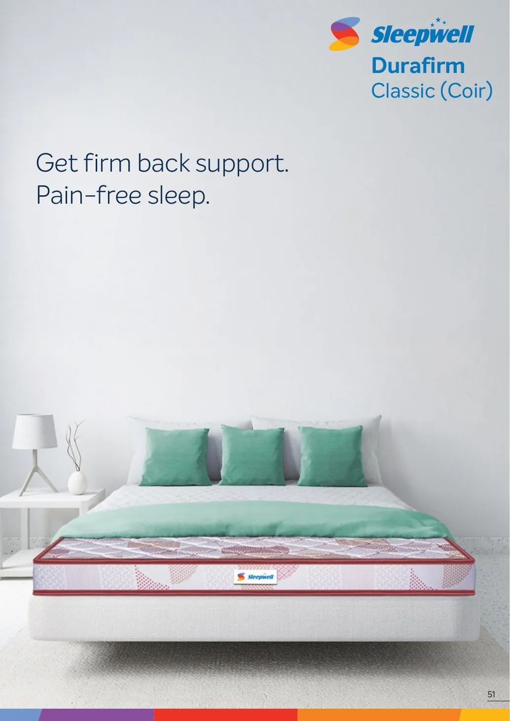 Sleepwell Durafirm Classic Coir catalogue image