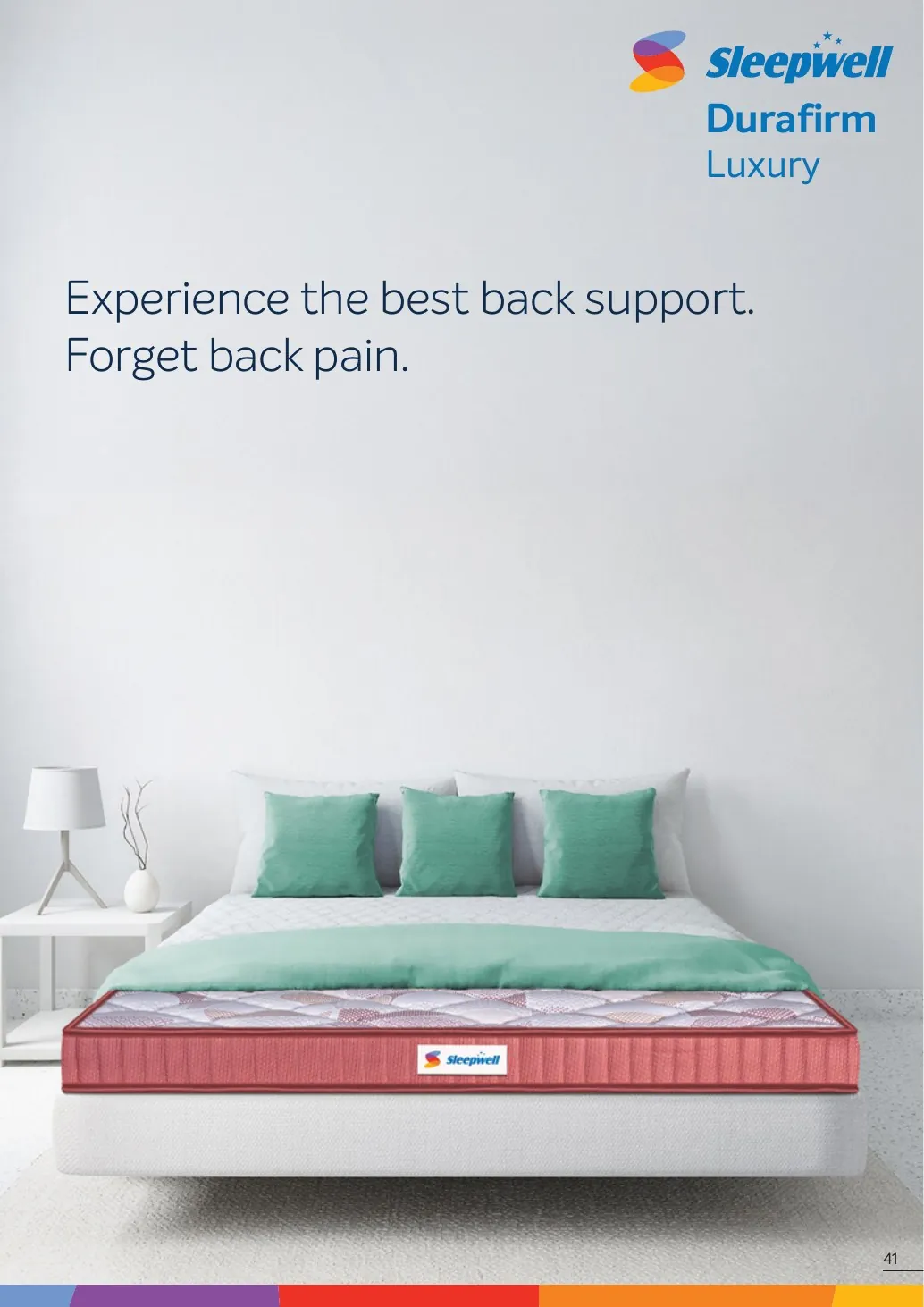 Sleepwell Durafirm Luxury catalogue image