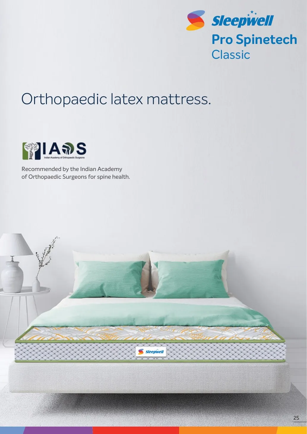 Sleepwell Pro Spinetech Classic catalogue image