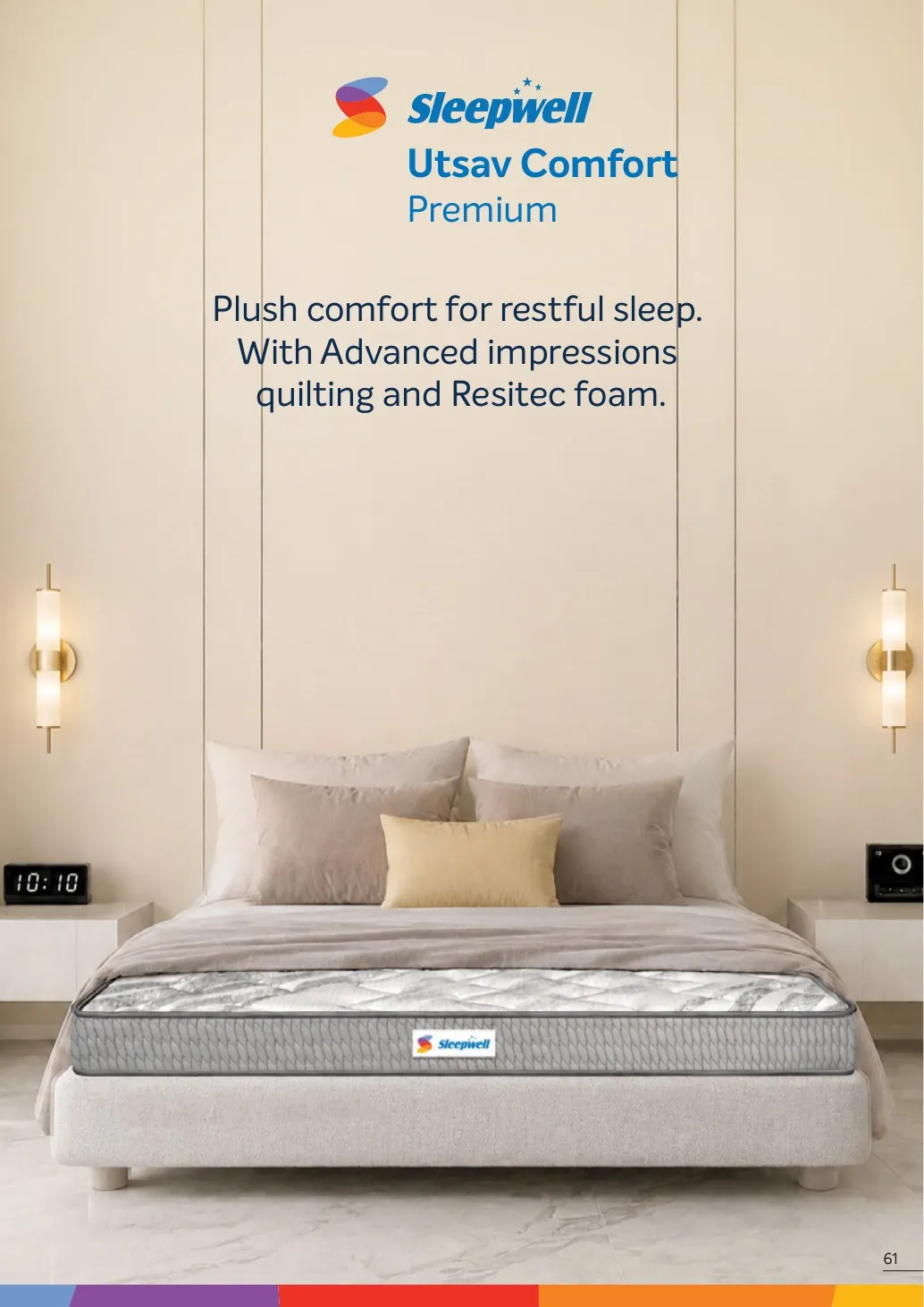 Sleepwell Utsav Comfort Premium catalogue image